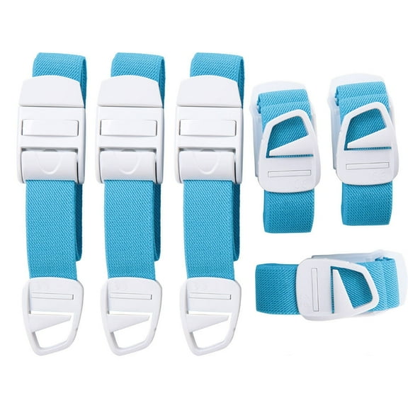 6Pcs Blue First Aid Emergency Tourniquet Buckle Outdoor Tourniquet Survival