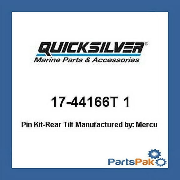 Mercury - Mercruiser 17-44166T 1 Mercury Quicksilver 17-44166T 1 Pin Kit-Rear Tilt-