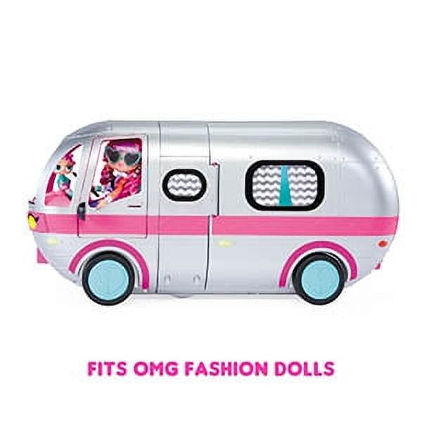 L.O.L. Surprise! 4-In-1 Glamper Fashion Camper - With 55+ Surprises, 10+  Hangout Areas And More - Electric Blue