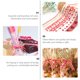 thumbnail image 5 of WORGEOUS 2 rollos de exquisitas cintas para manualidades que imprimen accesorios de bricolaje elegantes cintas para envolver, 5 of 8