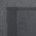 thumbnail image 4 of DWCN Dark Grey Sheer Curtains for Kitchen Windows - Rod Pocket Semi Transparent Voile Tier Curtains for Bedroom, Living Room, Farmhouse, 36 x 36 inches Long, Set of 2 Panels, 4 of 6