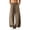 Coffee, variant on Jerdar Mens Pleated Wide Leg Old Money Baggy Pants Casual Zipper Fly Pants Elastic Waist Loose Fit Fall Long Trousers with Pockets