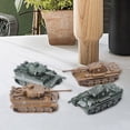 thumbnail image 3 of 1/144 Tank Model Tiger Panther Type Rotatable Fort DIY Puzzle Building Kits for Adults Collectables Display Boys Education Toy Sunnimix Vehículo cisterna, 3 of 8