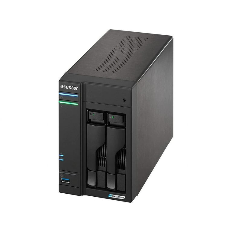 ASUSTOR Lockerstor 2 Gen2 - NAS server - 2 bays - RAID RAID 0, 1