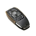 thumbnail image 3 of Vitodeco Leather Smart Key Fob Case Compatible for Mercedes-Benz A, C, E, S, CLA, CLS, GLA, GLB, GLC, GLE, GLS, G Glass 2017 - 2024 (4-Button, Black), 3 of 5