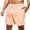 Orange, variant on Mens Swim Trunks 2026 Summer Casual Strip Printed Loose Fit Elastic Waist Beach Shorts with Pockets Swim Shorts