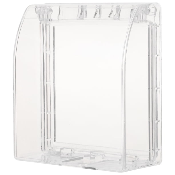 MERRYHAPY Protector Para Timbre Impermeable De Plástico Resistente Para Control De Acceso Y Asistencia