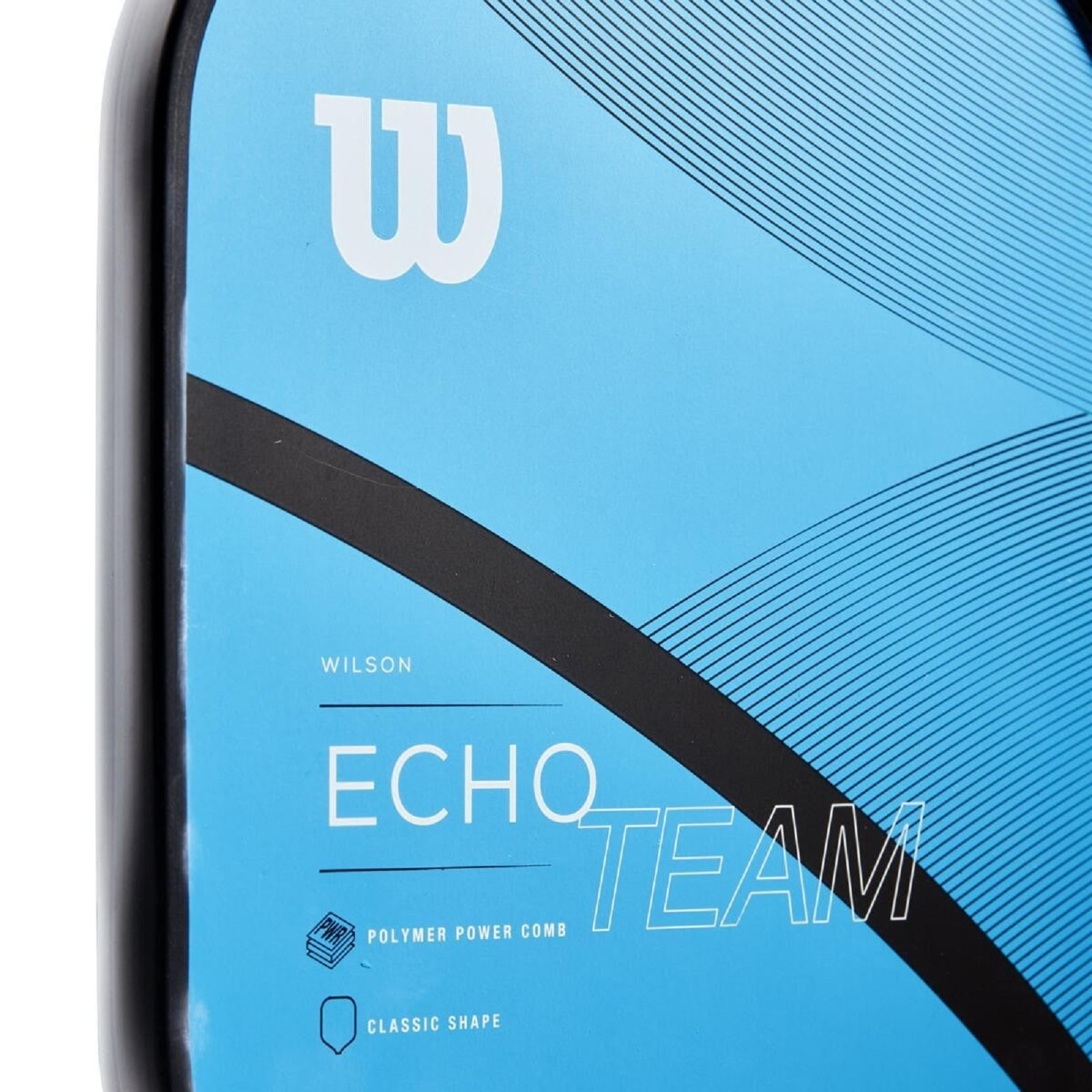 Wilson Sporting Goods Echo Team Pickleball Paddle, Blue/Black
