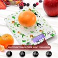 thumbnail image 5 of Cute People Patrick's Day Food Scale Digital Kitchen Scale Waterproof Tempered Glass Tare Function 11 lb for Baking Cooking Meal Prep, 5 of 7