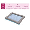 joyioe Cooling Bed for Dogs Kennel Pet Rug Bed Cooling Washable Blanket
