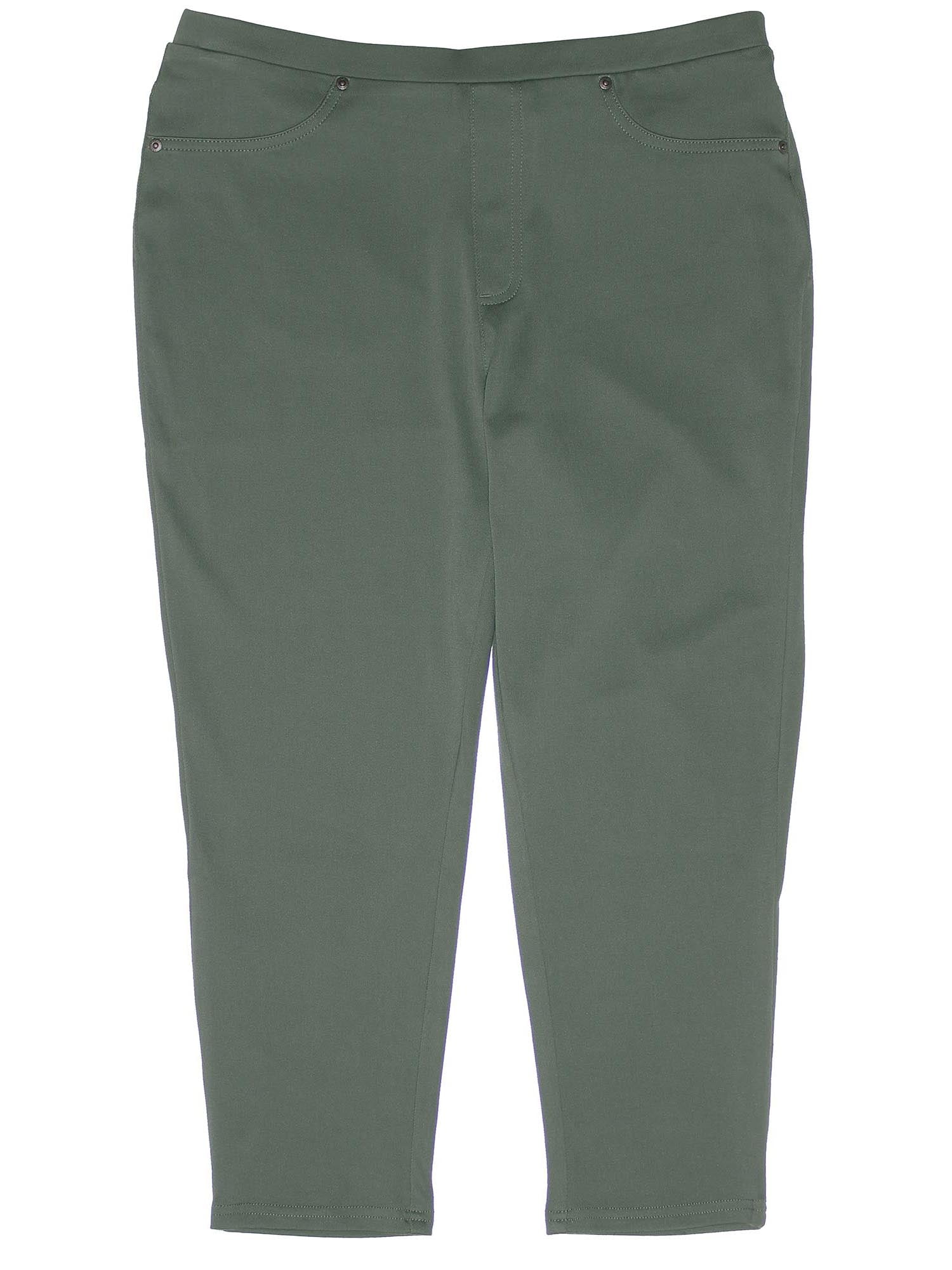 Mid Rise Capri Leggings Pants 1x 