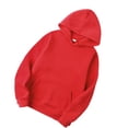 thumbnail image 3 of Sudadera con capucha Sudadera con capucha unisex de algodón Sudadera con capucha que absorbe el sudor Sudadera con capucha, rojo, 3XL Speravity AP000776-64, 3 of 7