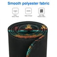 thumbnail image 7 of Rectangle Boho Style Mandala Mouse Mat, Gothic Cool Mousepad with Design, Large Non-Slip Rubber Gaming Mouse Pad with Stitched Edges, Office Mouse Pad for Women Men Kids, 31.5x11.8in, 7 of 7