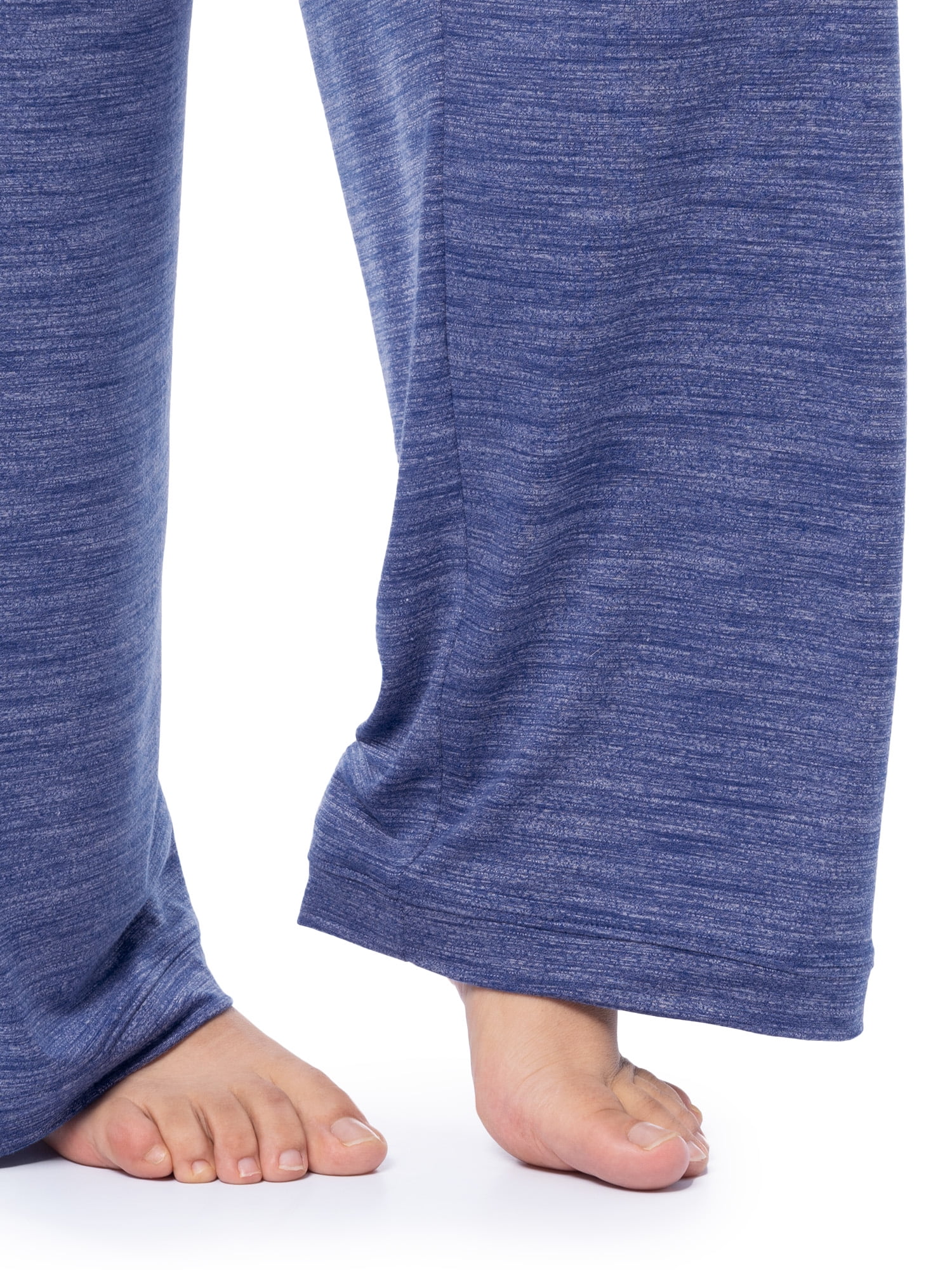 Fruit of the Loom Women's Soft & Breathable V-Neck Short Sleeve Top & Pajama Pant Set, Sizes S-4X