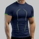 thumbnail image 2 of Camisetas de manga corta para hombre, blusas y camisas de cuello redondo para hombre, ropa de entrenamiento de verano para hombre, transpirable, de manga corta, de secado rápido, camisetas deportivas, 2 of 6