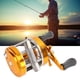 thumbnail image 5 of Carrete De Pesca De Metal, Carretes De Pesca De Agua Salada De Agarre Suave Reducen El Ruido Metal Y Caucho Para Río, 5 of 7