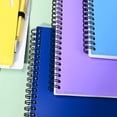 thumbnail image 5 of Small Notebook with Pen Holder, 5.9" x 7.1" Pocket Notebook with Pen Holder, 6 Colors School Notebook, 70 Pages Portable Journal, Lined Pages Bound Journal Notebook, 1Notebook+1Pen Combo Pack, 2ml,B, 5 of 6