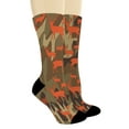 thumbnail image 2 of ThisWear Hunting Gift Set Life Is Better Deer Hunter Socks Camouflage Crew Socks 2-Pairs Novelty Crew Socks, 2 of 5