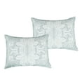 thumbnail image 2 of Sage Green Comforter Set King Size - 7-Pieces Amanda Floral Bedding Set, 2 of 7