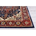 thumbnail image 4 of Luxe Weavers Oriental Patterned Navy 8x10 Area Rug, Indoor Carpet, 4 of 5