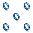 thumbnail image 1 of Anillo de banda Minnieouse unisex aniversario bodas joyería mano estética hombres mujeres regalos personalizados diarios Azul Taille 9, 1 of 6