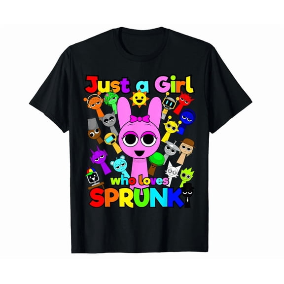 Girl Who Loves Sprunki For Birthday Decoration Wenda Pinki Shirt Unisex S-5Xl Hot Trending Shirt, Vintage Birthday Gift