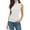 *White, variant on CENGNIAN Women's Sleeveless Mock Turtleneck Tank Tops,Womens Slim Fit Basic Layer Pullover,Ladies Solid Color Stretchy Tee Shirts,Gray,Size S