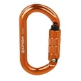 thumbnail image 2 of Hebilla De Alpinismo 25KN O Shape Safety Auto Master Lock Mosquetón Hebilla de escalada en roca (naranja Sywqhk Para Estrenar, 2 of 5