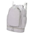 thumbnail image 3 of Kuntesetty Tennis Backpack Creative Badminton Racket Bag for Camping Outdoor Sports Gym Grey, 3 of 9