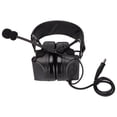 thumbnail image 3 of Military Headset, Comfortable Wearing Military Headphones 7.1mm Plug Dustproof Chip  For GP338 For  For GP-340 Black, 3 of 8