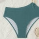 thumbnail image 5 of Trajes de baño de una pieza para mujer, conjuntos de bikini de un solo hombro sin espalda y sin hebillas con bloques de color a la moda para mujer, traje de baño para mujer, 5 of 7