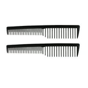 7" Plastic Wide-Tooth Tease Comb (2 Pack)