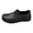 Black, variant on Mens Slippers On Arch Support Oversized Couple'S Chef Rain Boots Outdoor Wear Close Toe Men's Shoes