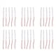 thumbnail image 1 of 30Pcs 10cm Impermeable Azul 5050 Luces de Tira Llevadas Dc 12V Caravana Coche, 1 of 5
