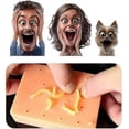 thumbnail image 3 of Pimple Popping Toy Squeeze Acne Trick Game, Fun Stress Relief Peach Pimple Popper, 3 of 5