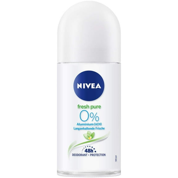 Nivea Fresh Pure Roll-On Deodorant 0% Aluminum 50ml