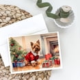 thumbnail image 2 of Norwich Terrier Cozy Christmas Greeting Cards Pack of 8 7 in x 5 in, 2 of 3