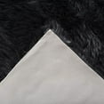 thumbnail image 3 of Ghouse Rectangular Dark Grey Area Rug 2x5 feet, Thick and Fluffy Faux Sheepskin Machine Washable Rectangular Plush Carpet, Faux Sheepskin Rug for Living Room, Bedroom, Kids Room, 3 of 5