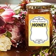 thumbnail image 2 of Pure Natural Honey Jar and Bottles Labels 2 x 3 Inch Honey Bee Bottling Label - Farm Kitchen Name Home Business Round Mason Jar Labels for Quart Jars and Bears 60 Pcs (Rectangle), 2 of 6