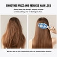 thumbnail image 4 of Tropical Hair Brush - Gentle Detangler for Long Hair, No-Pull Comfort Brushing with Soft Bristles, Summer & Seaside Aesthetic, 4 of 4
