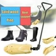 thumbnail image 2 of 1Pc Boots Stretcher Shoes Tree Rack Holder Wood Shaper Adjustable Shoe Expander Support, 2 of 6
