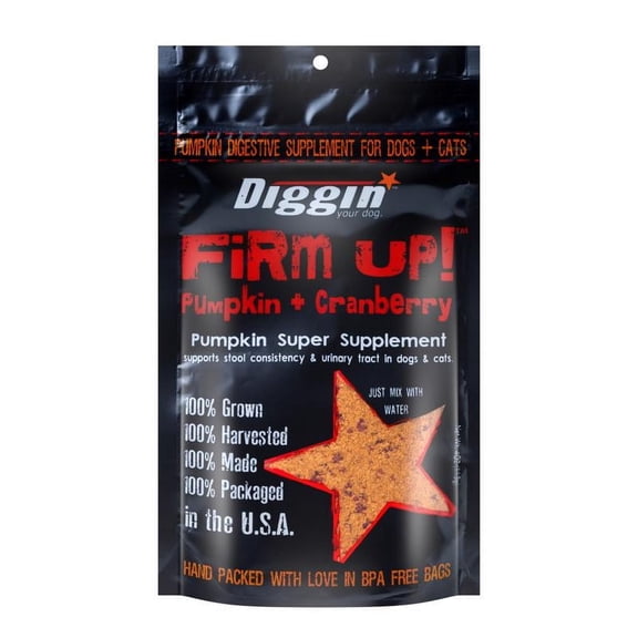 Diggin your dog Firm Up! Digestive Aid, Pumpkin   Cranberry, 4 oz (113 g)