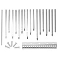 thumbnail image 4 of 1 Set Kalimba Keys Bridge Saddle Thumb Piano Replacement Part Accessories(17 Keys), 4 of 4