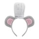 thumbnail image 1 of 4 Piezas Diadema Orejas Ratón Disfraz Chef Cola Larga Accesorios Animales Polyester para Niños Adecuado para Fiestas Halloween Juegos Escolares Venda, 1 of 9