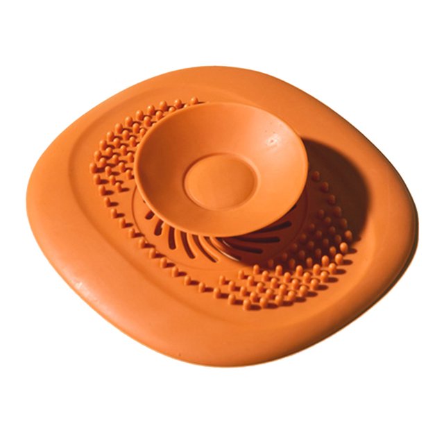 SAYOO Drenaje de suelo Filtro de fregadero de cocina para el hogar Drenaje de ducha Colector de pelo Tapón antiobstrucción para colador de fregadero universal de cocina SAYOO Moderno diseño moderno