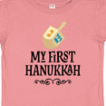 thumbnail image 4 of Inktastic My 1st Hanukkah Dreidel Boys or Girls Baby T-Shirt, 4 of 5