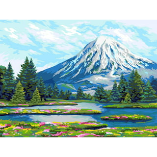 Mountain Scene Paint-by-Number Kit by Artist's Loft Necessities