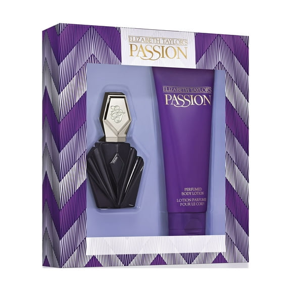 Elizabeth Taylor Passion Perfume Gift Set For Women, 2 Pc