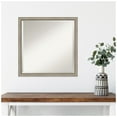 thumbnail image 5 of Amanti Art Salon Scoop Pewter Beveled Wood Wall Mirror 22 x 22 in., 5 of 10