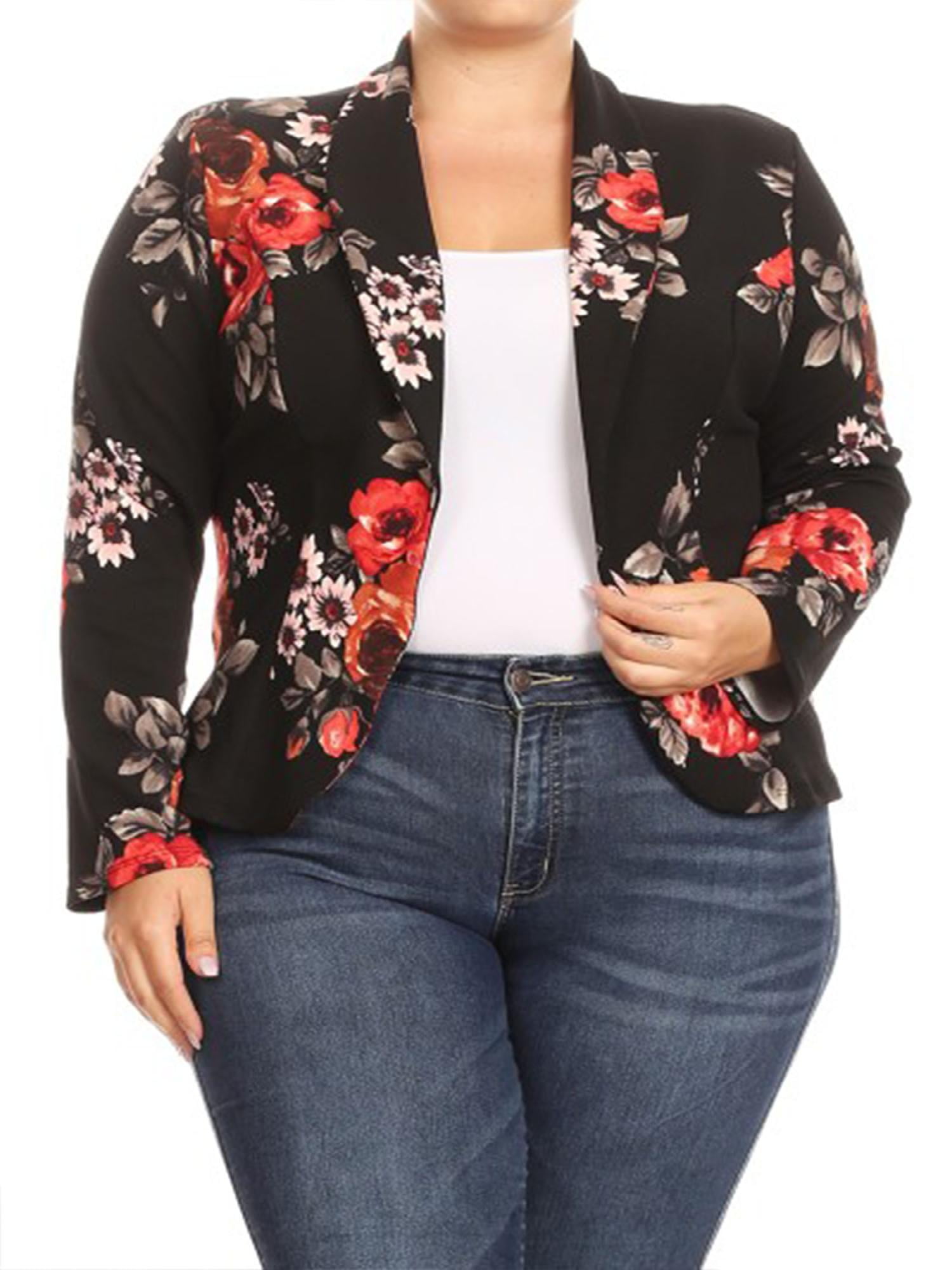 plus size blazer jacket
